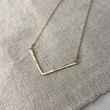 Chevron Necklace