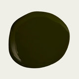 Drop of nail polish to show colour. The color is a deep forest, military Green 