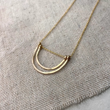 Double Arc Necklace