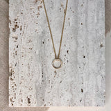 Mini Circle Necklace