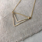 Double Chevron Necklace