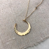 Crescent Moon Necklace