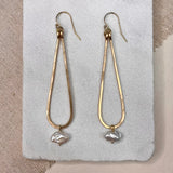 Pearl Teardrop Earrings